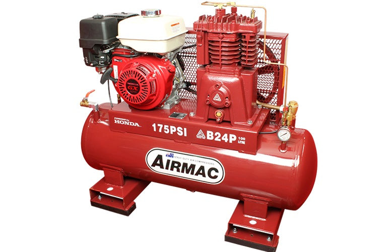 Airmac B24P 175psi Petrol Air Compressor