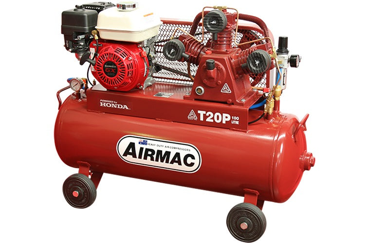 Airmac T20P-100L Petrol Air Compressor