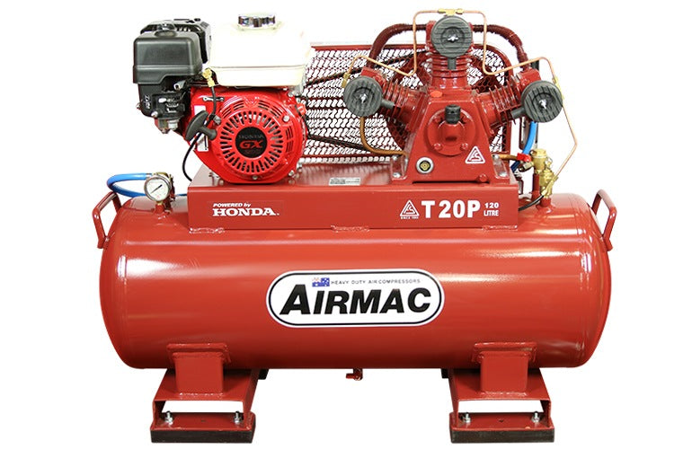 Airmac T20P-120L Petrol Air Compressor