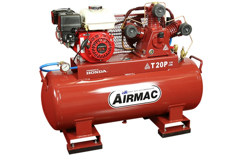 Airmac T20P-120L Petrol Air Compressor