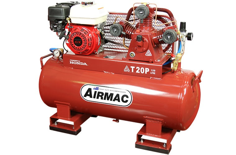 Airmac T20P-120L Petrol Air Compressor