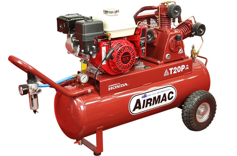 Airmac T20P-H Electric Start Petrol Air Compressor