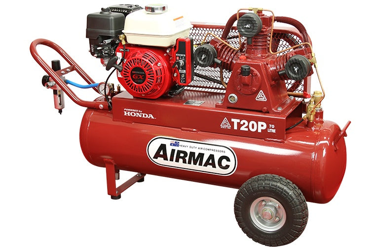 Airmac T20P-H Electric Start Petrol Air Compressor