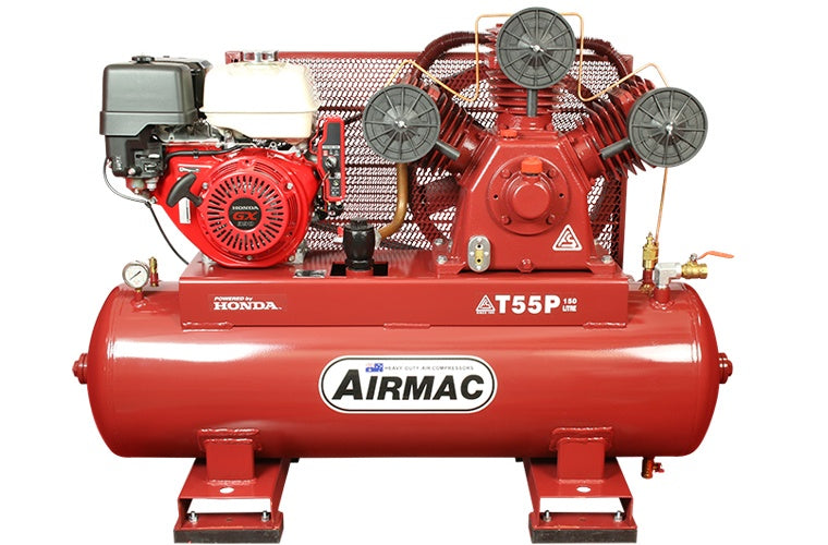 Airmac T55P Electric Start Petrol Air Compressor