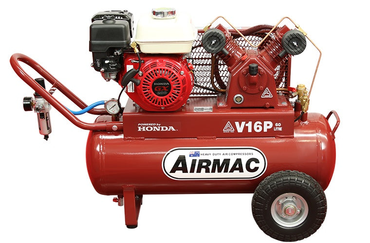 Airmac V16P-H Petrol Air Compressor