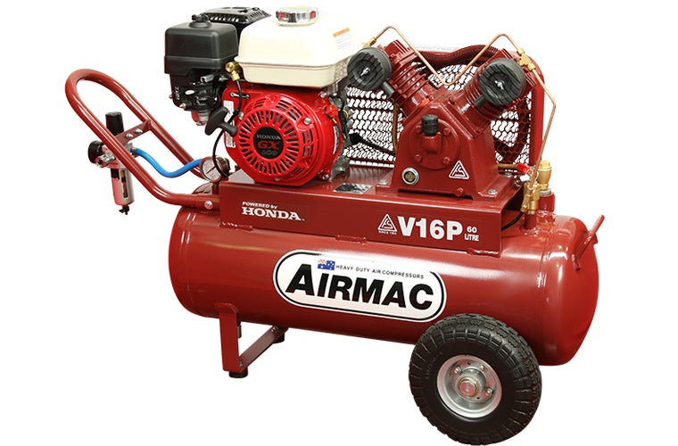 Airmac V16P-H Petrol Air Compressor