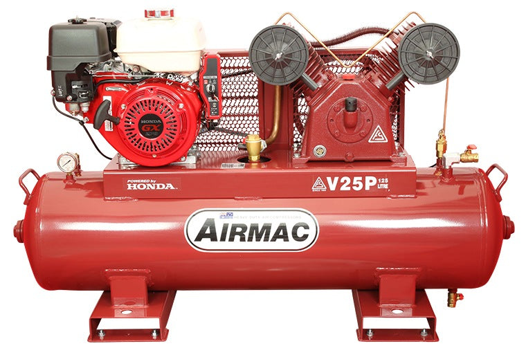 Airmac V25P Electric Start Petrol Air Compressor
