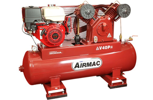 Airmac V40P Electric Start Petrol Air Compressor