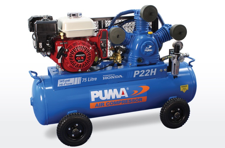 Puma P22H Electric Start Petrol Air Compressor