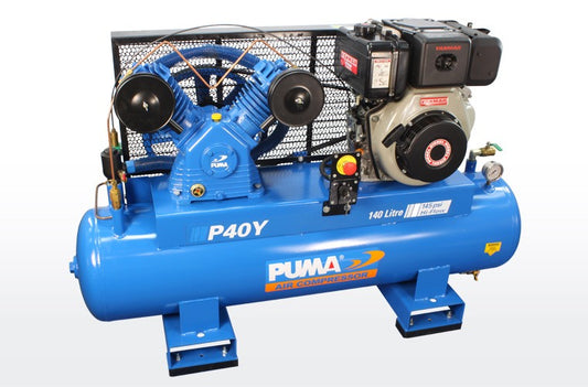 Puma P40Y Electric Start Diesel Air Compressor