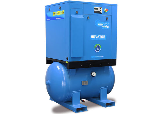 Senator TSV11-8 - 11kw Tank Mounted VSD Air Compressor