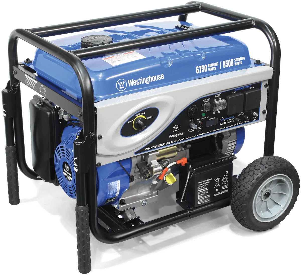Westinghouse Traditional Petrol Generator - WHXC8500E-AS II