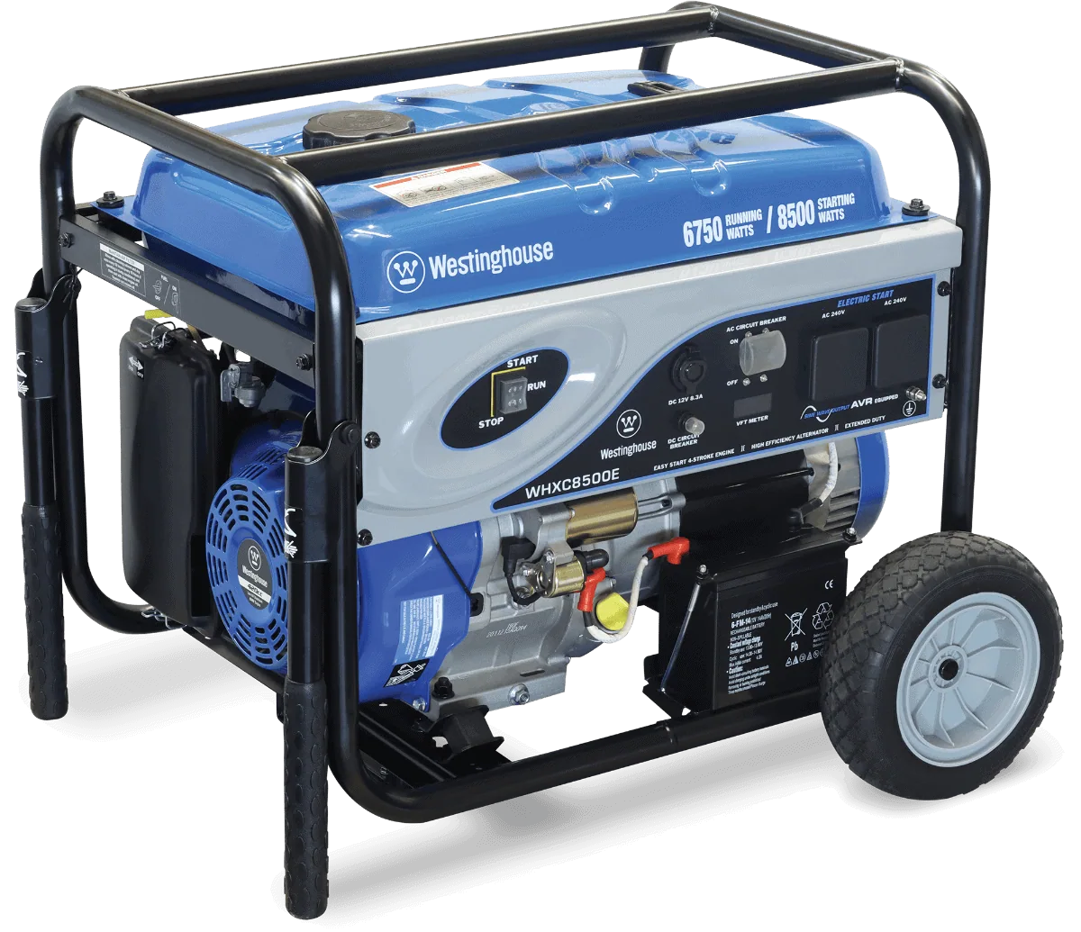 Westinghouse Traditional Petrol Generator - WHXC8500E