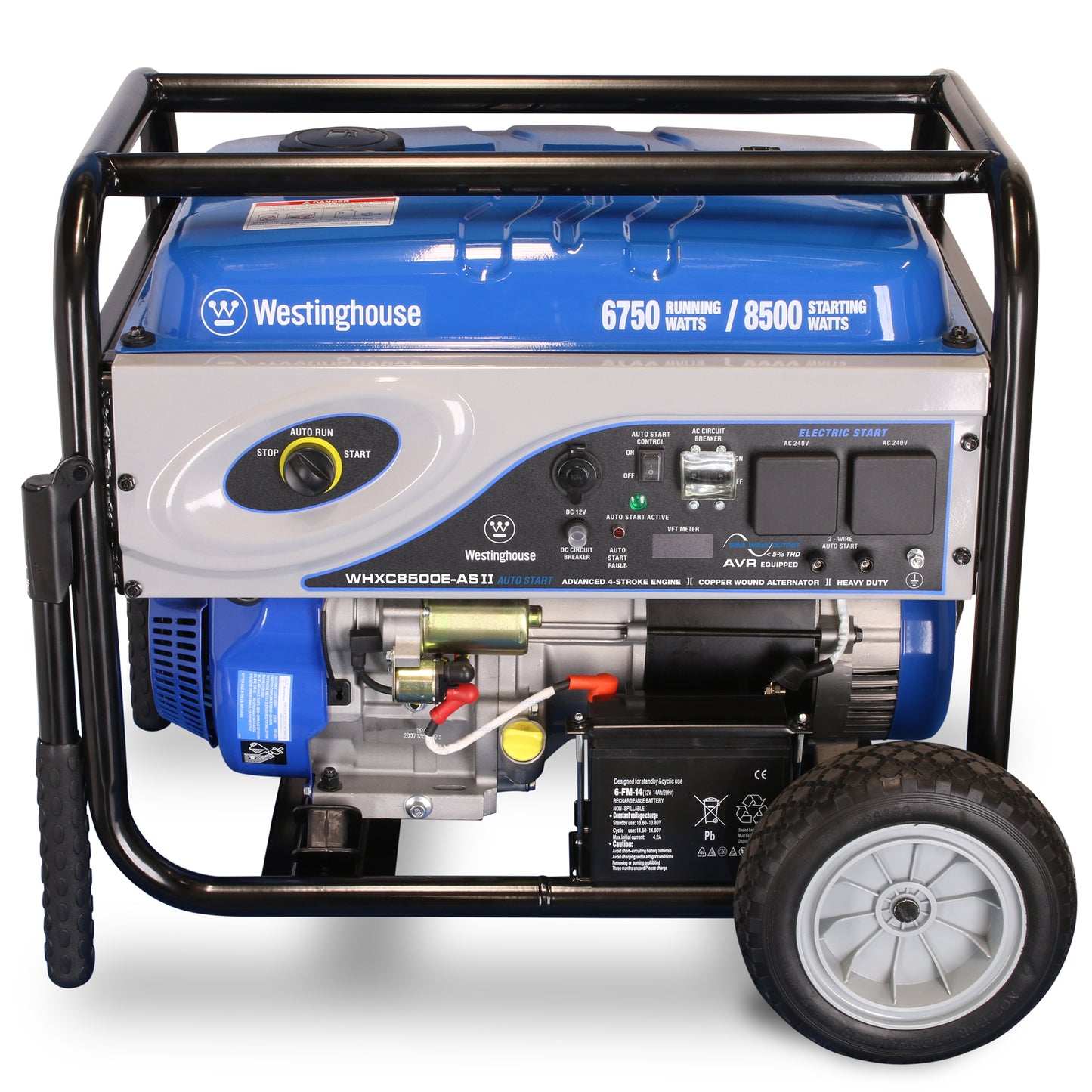 Westinghouse Traditional Petrol Generator - WHXC8500E-AS II